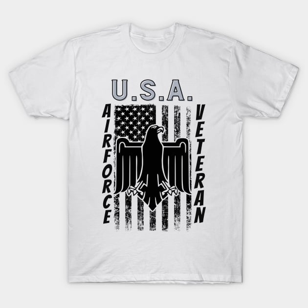 US Air Force veteran T-Shirt by Fabled Rags 